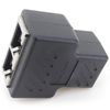 1aTTack.de Cat.6A Network Cable Connector Adapter Splitter RJ45 Compatible with Cat5 Cat6 Cat7 Cat8 2 Pieces