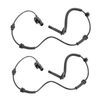 Front ABS Wheel Speed Sensor Set Driver & Passenger Side Compatible with 2014-2023 Jeep Cherokee