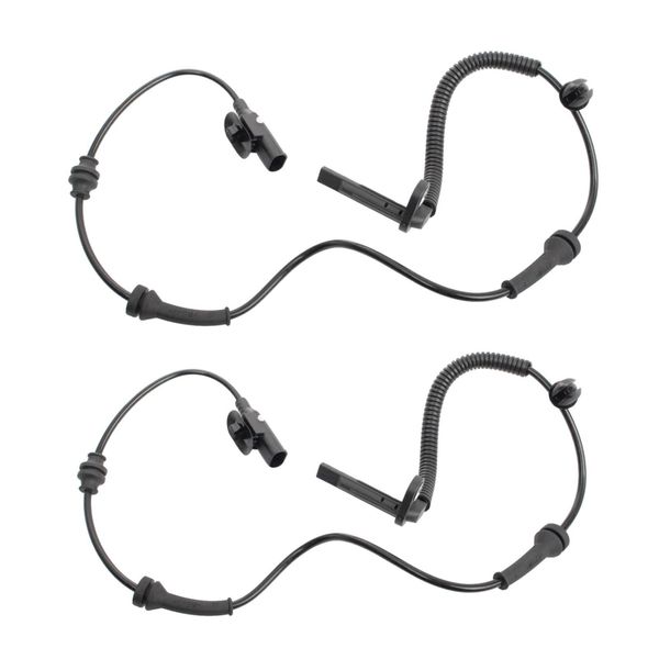Front ABS Wheel Speed Sensor Set Driver & Passenger Side Compatible with 2014-2023 Jeep Cherokee