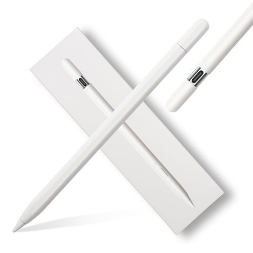 Stylus Pen 3th Gen, ​​​​​​​Charges Via USB-C&Magnetic Wireless Charging, Tilt Sensitivity, Compatible with iPad Air 3/4/5, iPad mini 5/6, iPad 6/7/8/9/10, iPad Pro 11", iPad Pro 12.9"