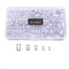 KATSU Tools Aluminium Threaded Rivetnut Insert Nutsert Rivet Nut Assortment Kit 150PCS M3 - M8
