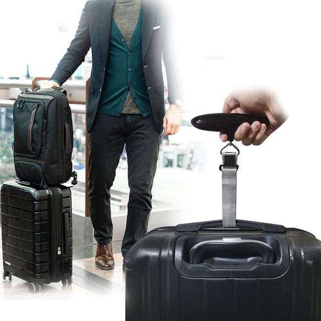 Source 50kg Battery Peak Hold Function Digital Travel Luggage