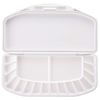 Namurataiseidou Shield Palette, 16 Compartments, White