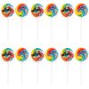 Rainbow Swirl Pops - 12 Suckers