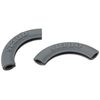 Staub 1190797 - 2 Silicone Handles, Round, Black , Grey