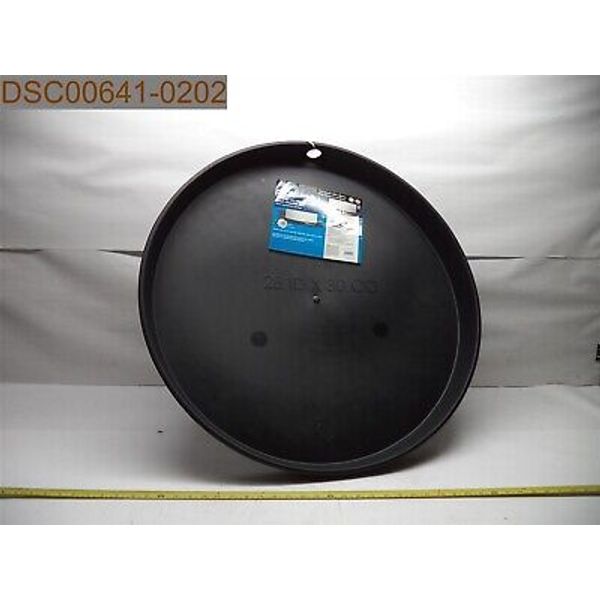 Camco USA 28" ID Water Heater Drain Pan w/ Drain Fitting, 014717114103, 11410