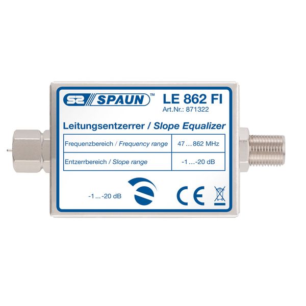 Spaun LE 862 FI Cable Equalizer Silver