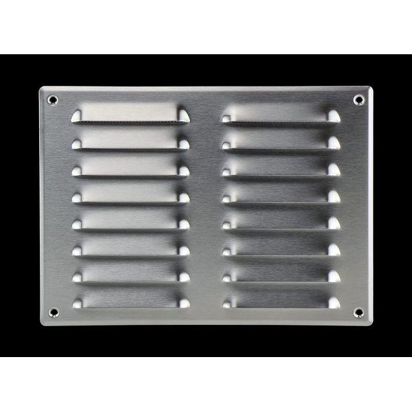 260x190mm Stainless Steel Metal Air Vent Grille Cover with Insect Mesh - 10x7.5 inch Ventilation Cover