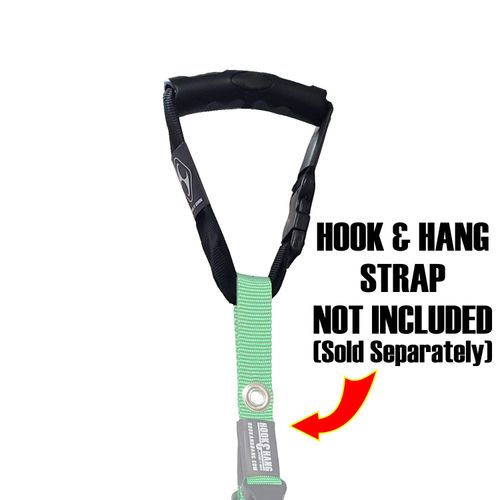Secure it Quick - Universal Handle Strap - Built to Carry The Hook & Hang Strap (Not Included) - Versatile and Adjustable to use in Many Other Applications (Black)