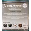 Hypoallergenic Waterproof Mattress Protector Pad Fitted Cotton Terry Queen Size