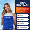 Pliable Gel Cold Pack (11"x14.5") - Versatile Reusable Solution for Pain Relief
