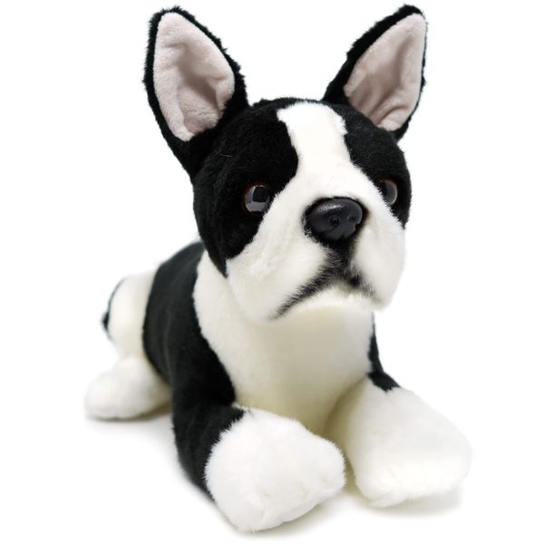 VIAHART Baxter The Boston Terrier - 12 Inch Stuffed Animal Plush Dog - by TigerHart Toys