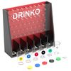 Fairly Odd Novelties DRINKO Drinking Game - Social Shot Glass Party Fun for Groups & Couples - Multicolor, Glass Shots, Durable Board with Metal Pegs - The Ultimate Party Starter!