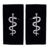 RescPol Äskulap Shoulder Loops Silver, Black/silver