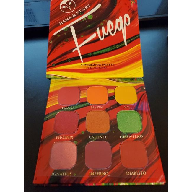 Hank and Henry FUEGO Eyeshadow Palette ~NEW~