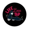 Live Love Tap Dance Hobbies Dance Lover Tap Dancer PopSockets Sticky PopGrip