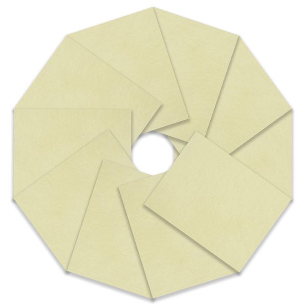 Trimits Craft Felt, 10 Pack, Cream