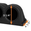 52mm UNIVERSAL TRIPLE DASH GAUGE MOUNT POD 2inch HOLDER