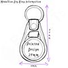 BadgeBeast.co.uk I Love Monsters - Black Plastic Medallion Key Ring