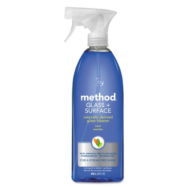Method Glass Cleaner, Mint, 28 Ounces, 1 pack, Packaging May Vary