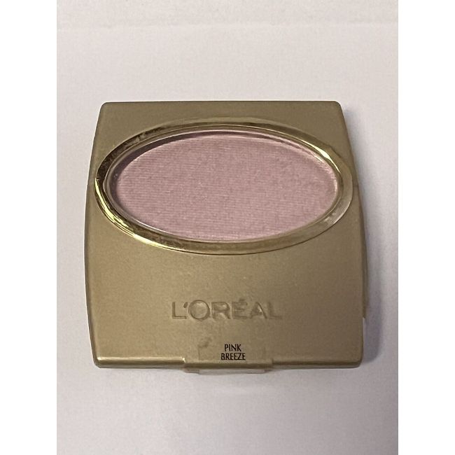 L'OREAL Wear Infinite Eye Shadow Single Gold Case Pink Breeze/Pink