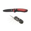 Benchmade 591BK Boost Folding Knife and Manual Knife Sharpener Bundle