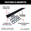 Lippert Components 1346281 Flex Guard Double Kit with Hardware Black, Standard