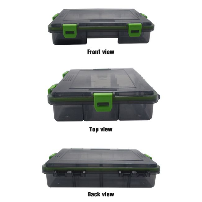 1 Pcs Waterproof Fishing Tackle Box Large Capacity Bait Hook Accessory  Storage Box 