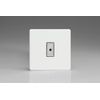Varilight JDQE101S Dimmer Switch Premium White 1 Gang