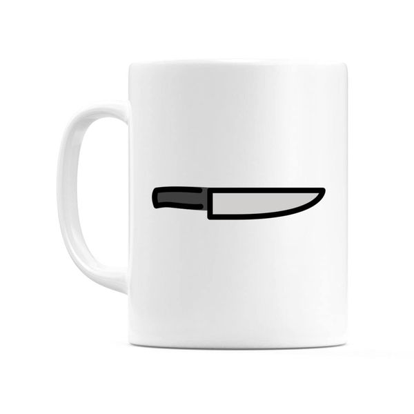 WeDoMugs Kitchen Knife Graphic Icon Ceramic 11oz Coffee Tea Gift Mug Cup