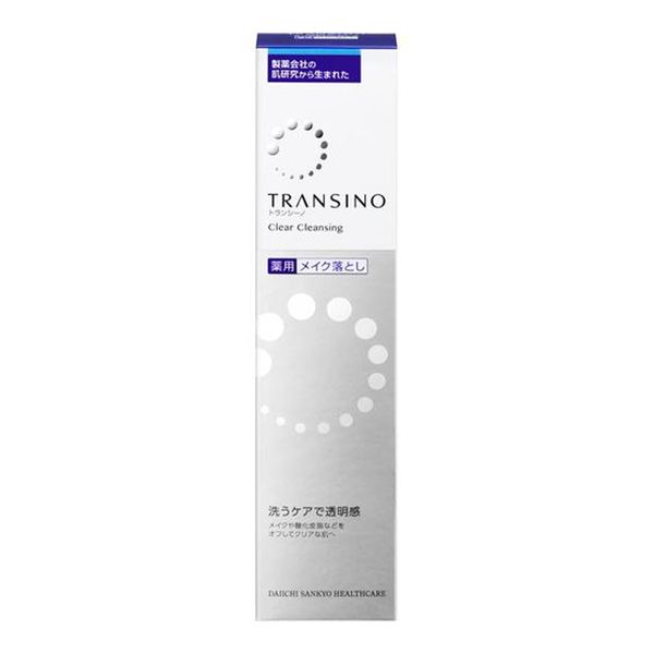 Save on shipping costs - bulk purchase x 7 packs Daiichi Sankyo Healthcare Transino Medicated Clear Cleansing n 120g Quasi-drug Makeup remover