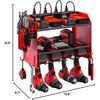 Modular Power Tool Organizer Wall Mount with Charging Station. Garage 4 Drill St