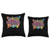 Scrunchie as a Bracelet since the 90s Retro Cool Throw Pillow