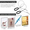 XiangSKY 2 Pack Heavy Duty Dog Leash Extender, Black, 66cm