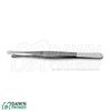 Russian Tissue Forceps 8" Round Serrated Tips Surgical Veterinary Inst German Gr