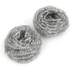 uxcell Steel Wire Spiral Kitchen Dish Pot Cleaning Tool 6 Pcs