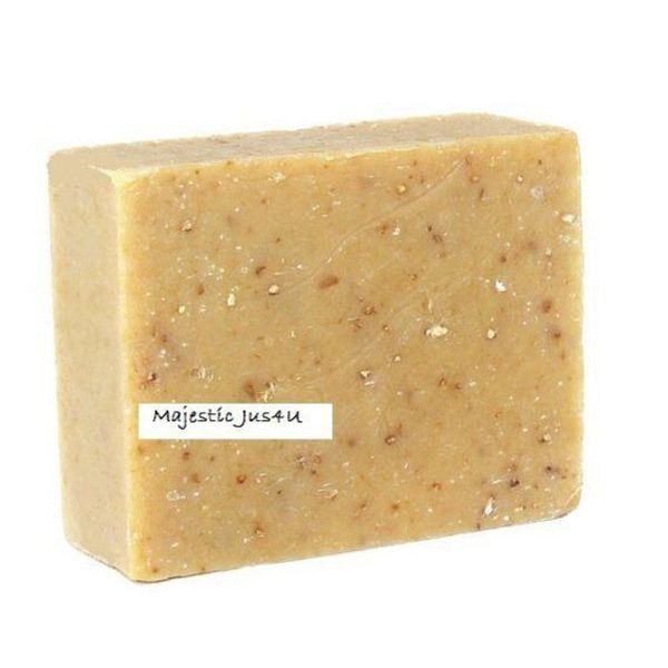 Oatmeal Soap Handmade Super Moisturizing Gentle Exfoliating Unscented XLarge bar