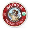 Badger - Mustache Wax, Medium Hold, Natural Mustache Wax, Certified Organic, Styling Facial Hair Wax, Moustache Wax, 0.75 oz