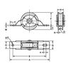Rodney anoaʻi Iron Frame LP 戸車 Plus 30 Flat LPM – 0302