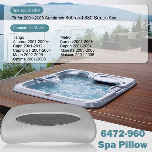 Cover Valet Chevron Spa Pillow with Insert 6472-960, Fit for Sundance 850 and 880 Series Spa(2001-2008) (1-Pack)