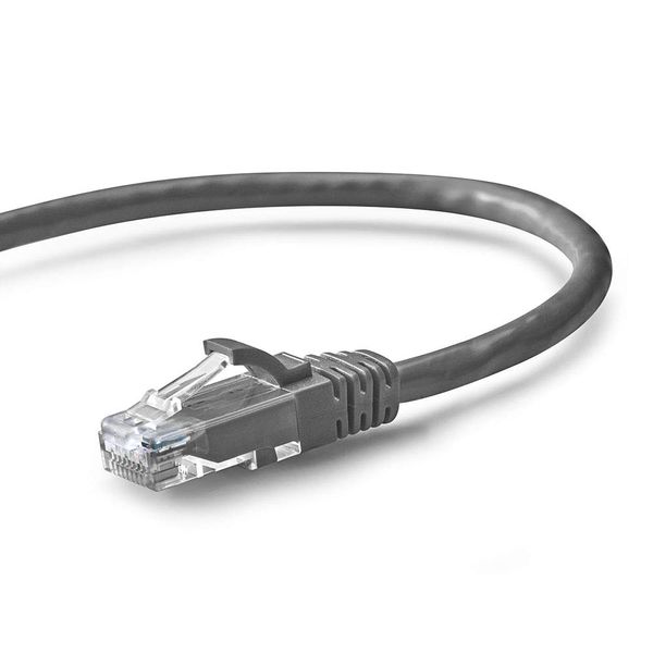 NavePoint Patch Cable, CAT6, 24AWG/7 * 0.18 MM, 5 Ft, 10 Pack, Gray