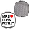 Mrs Elvis Presley Ladies Compact Makeup Mirror Gift