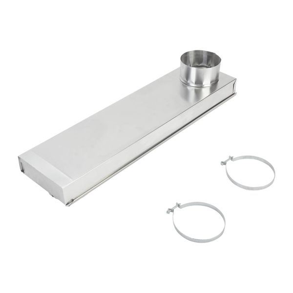 Whirlpool 4396037RP Genuine OEM Dryer Telescoping Vent Kit For Dryers Vent dryer vent hose dryer vent dryer hose dryer duct dryer vent kit Standard Size Stainless Steel 1 each