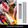 DuDuZui 48Pcs Pencil Refill, 2.8mm Solid Waterproof Graphite Pencil Refills for Architect, Woodwork & Building