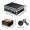 Complete Tattoo Starter Kit 4 Machine 40 Ink Power Supply Needle Grip Tip Case