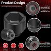 3/4" Drive Impact Socket Set, 6 Point SAE and Metric Shallow-Socket Tool Set