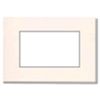 H1 Pine Frame With Black Mount 20" x 16" for Pic Size A3 (Plastic Glass)