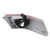 Tail Light For 2010-2011 Toyota Camry, Right Outer Clear/Red Lens, Direct Fit Replacement, Durable PC/PP Material