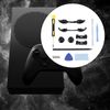 Create idea 1 Set Game Console Replacement RB LB Button Bumpers Thumbsticks Compatible with Xbox Series X, S Controller (Model 1914) Black