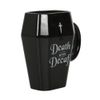 something different - Death Before Decaf - Coffin Mug